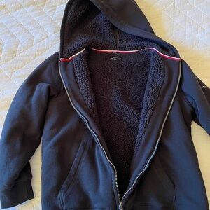 Tommy Hilfiger black lined hoodie